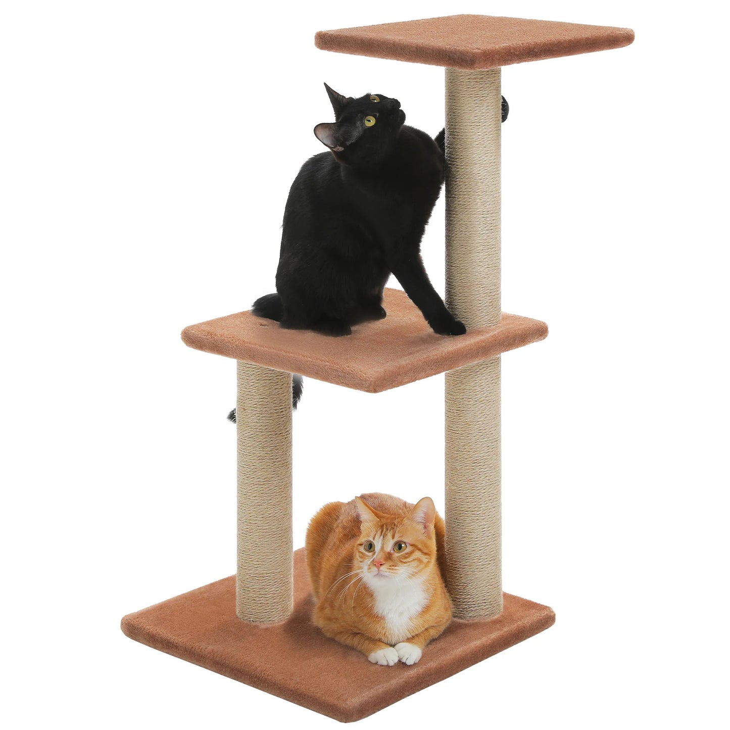 2 Cat Activity Trees with Scratching Posts