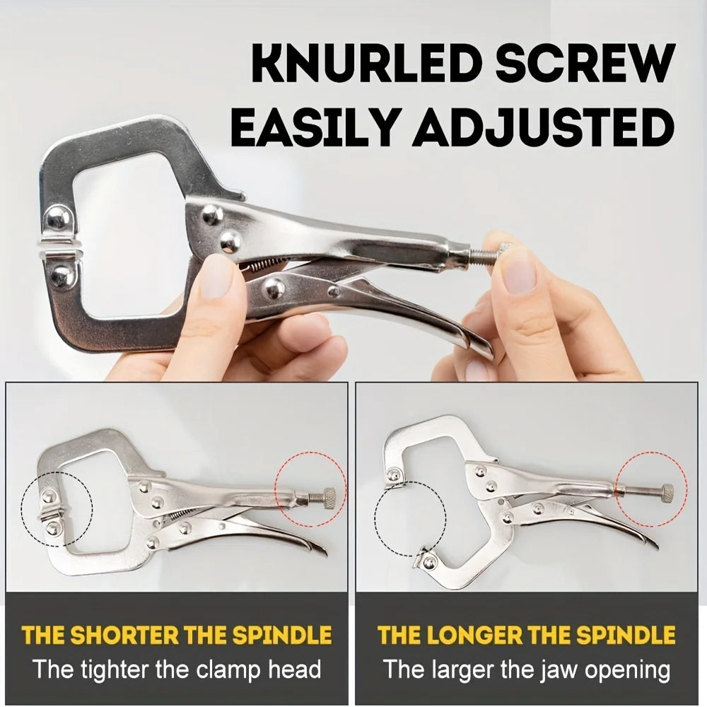 3-pcs Locking 7-inch Pliers, Vice Grip Set