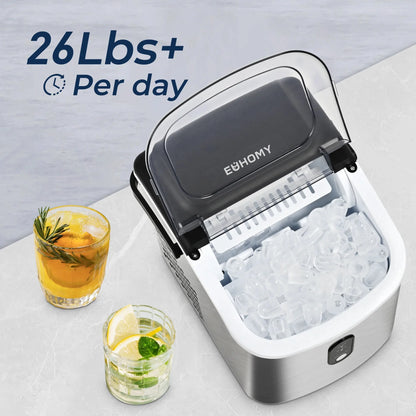 Countertop Portable Ice Maker Machine, Auto Cleaning