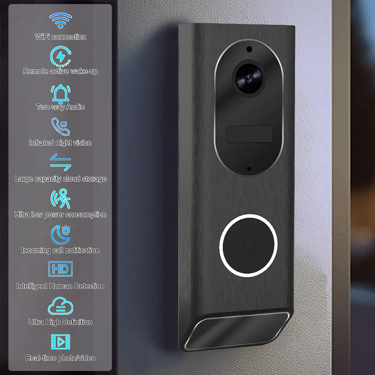 1080P Wireless Video Doorbell Camera WiFi