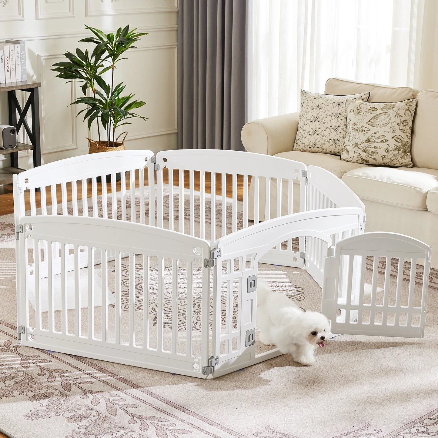 Portable Indoor/Outdoor 6 Panel Pet Playpen