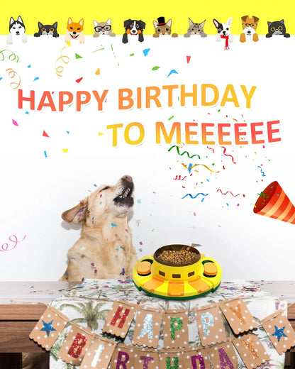 Interactive Puzzle Dog Food & Treat Feeder Dispenser