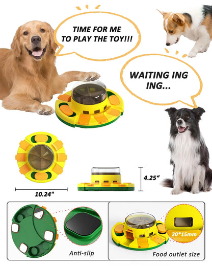 Interactive Puzzle Dog Food & Treat Feeder Dispenser