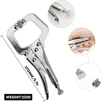 3-pcs Locking 7-inch Pliers, Vice Grip Set