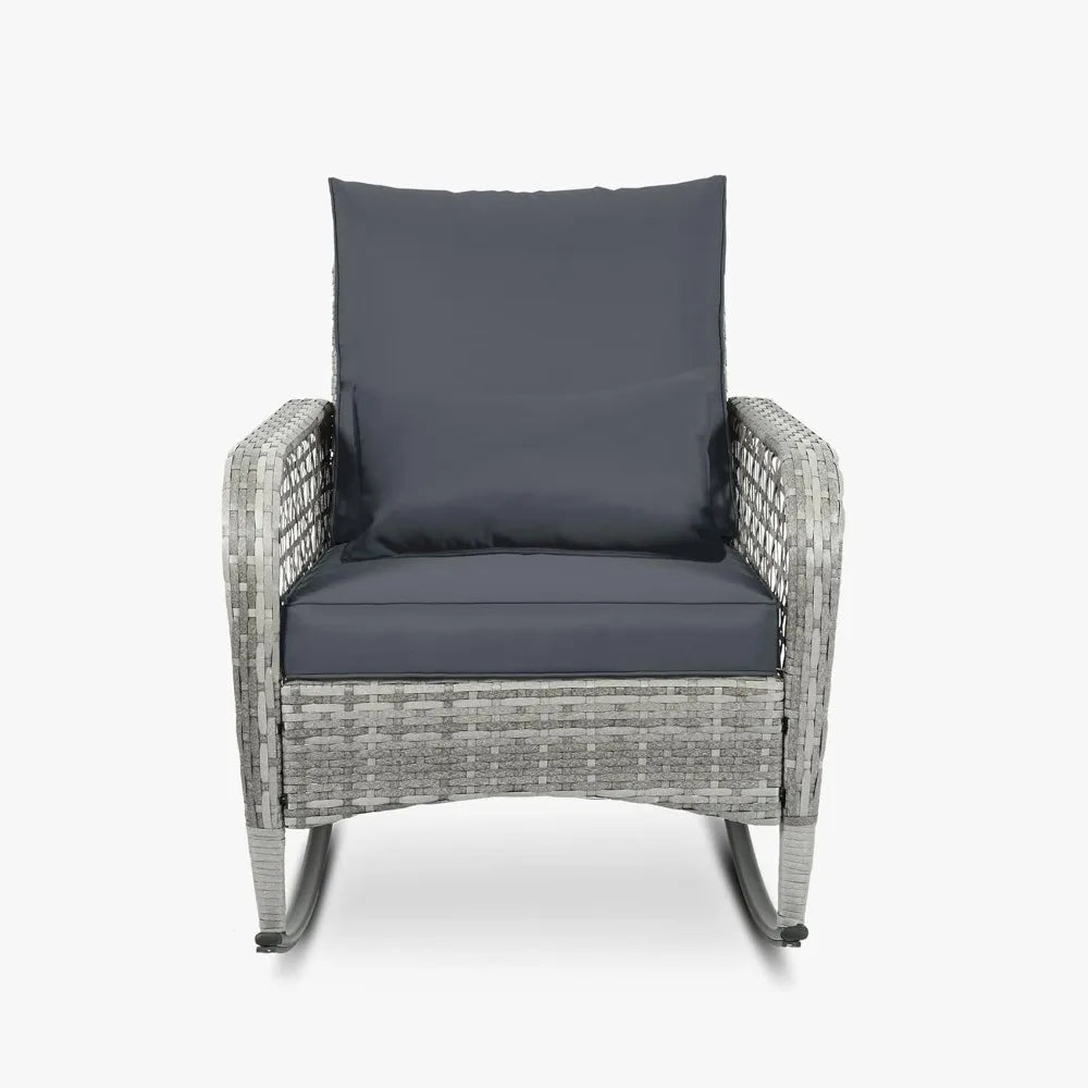 3-Piece Wicker Outdoor Patio Furniture Set