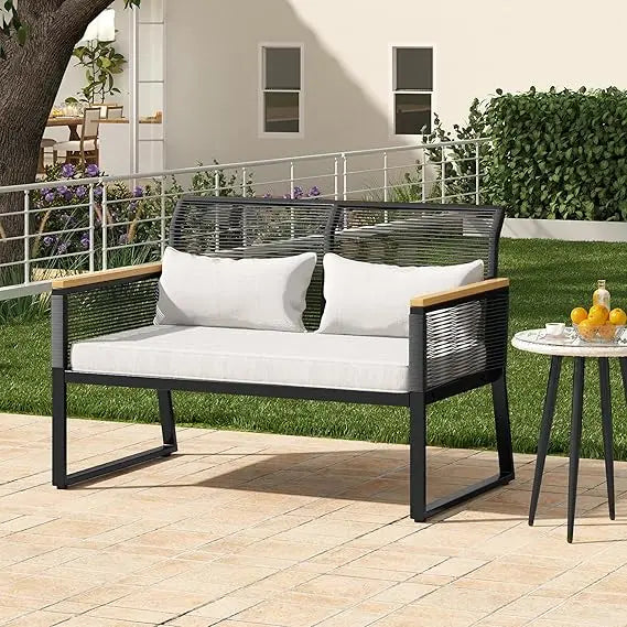 7-Piece Patio Conversion Furniture Set, Sectional Sofa