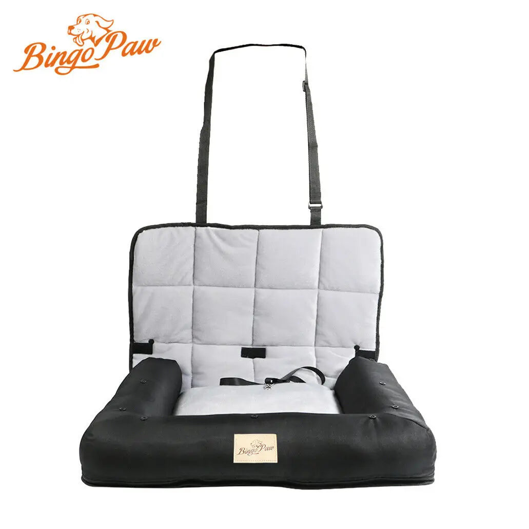 Waterproof Pet Car Bed With Seat Belts