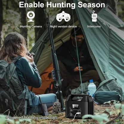 Battery Solar Generator & 150W Portable Power Station