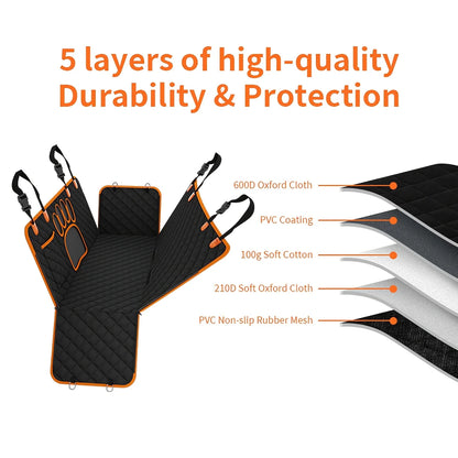 Pet Seat Cover, Heavy Duty, Scratch Resistant