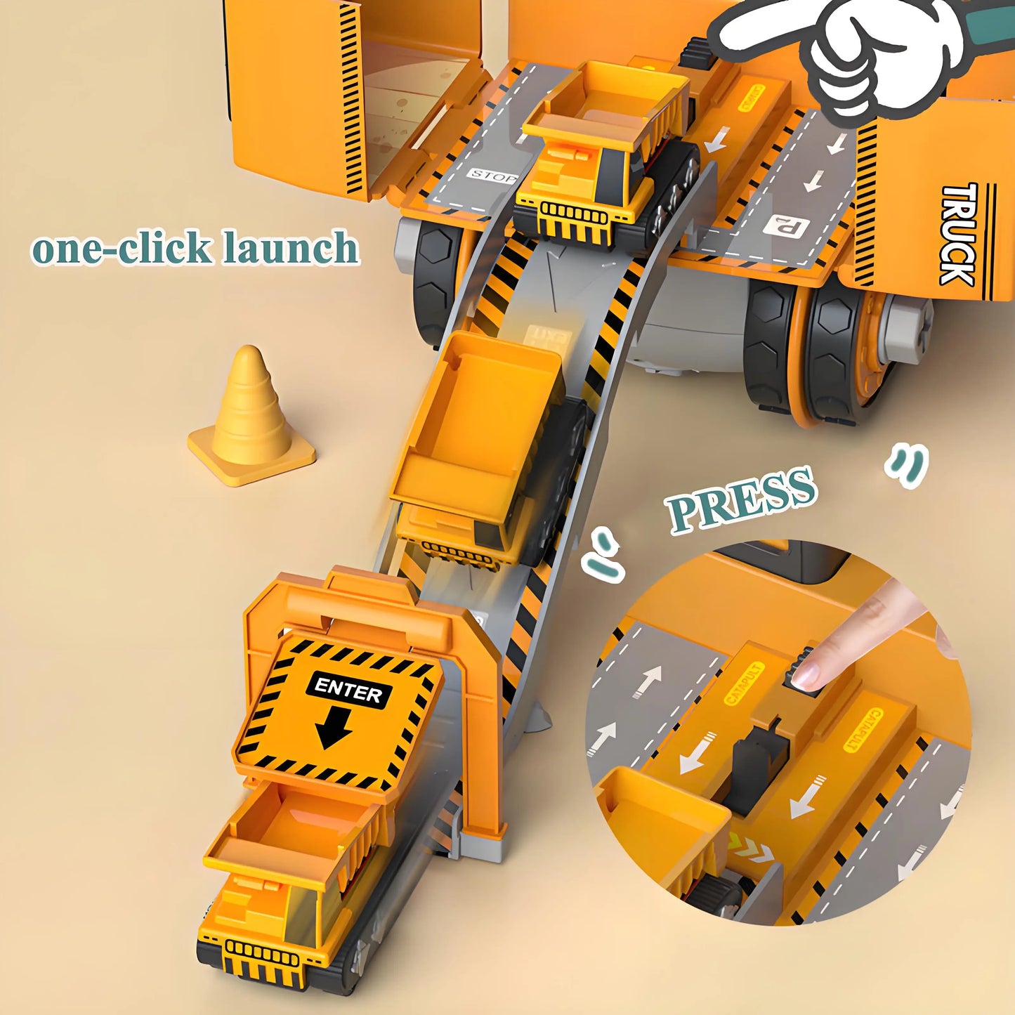 Engineering Vehicle Electric Drill Tool Screw Toy