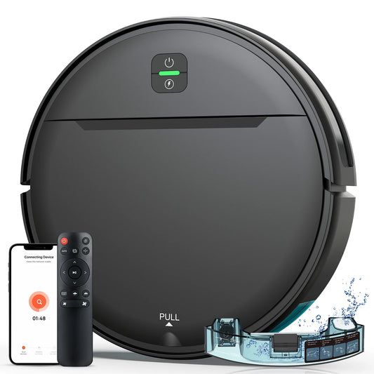 Robot Vacuum Combo Cleaner Mop, WiFi/Voice Control