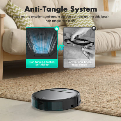 Robot Vacuum Combo Cleaner Mop, WiFi/Voice Control