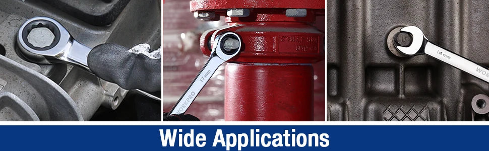 23-pc Ratcheting Wrench Set with Box