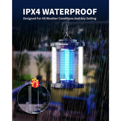 Outdoor Mosquito Bug Zapper w/Dual LED Light