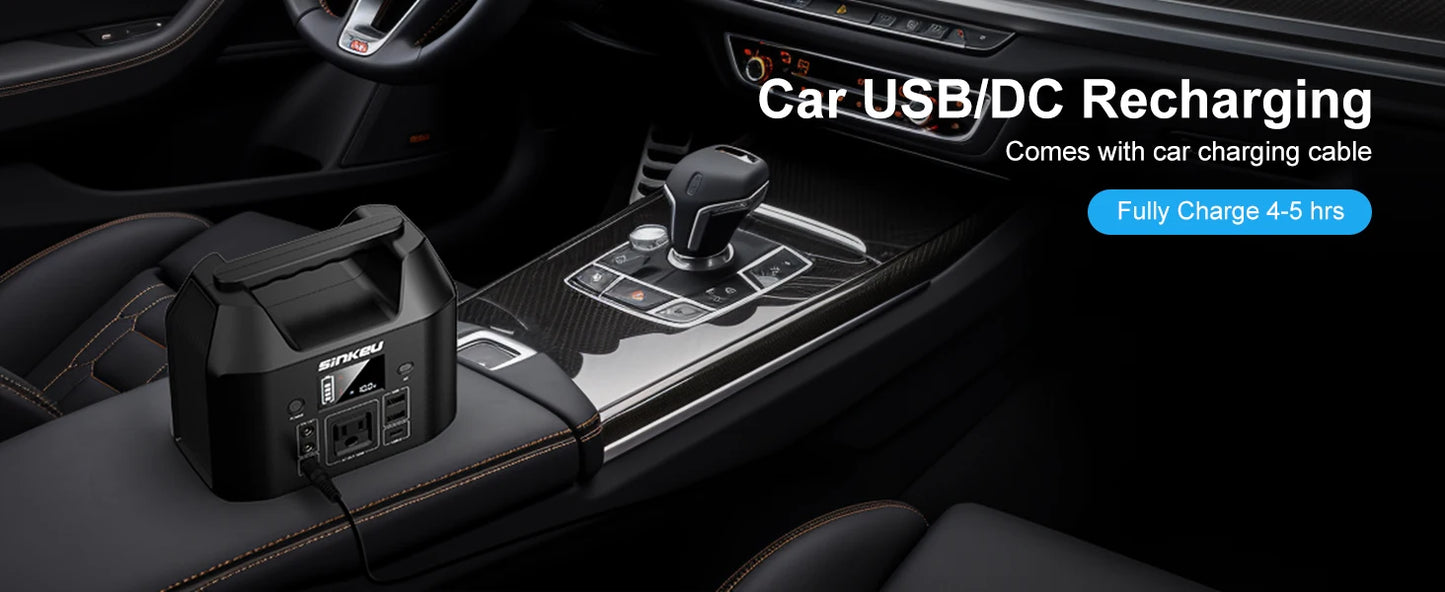 Battery Solar Generator & 150W Portable Power Station