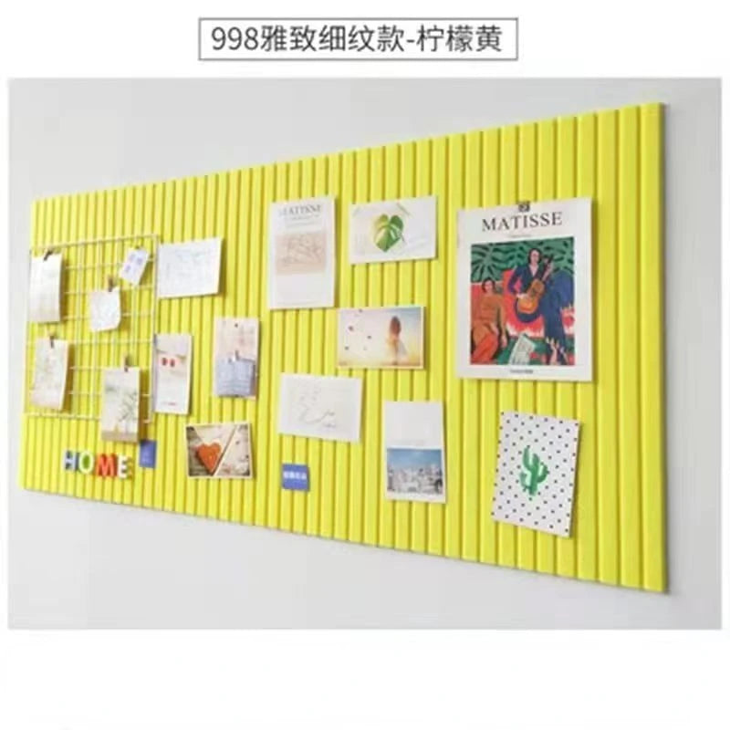Thickened Decorative Felt Cork Board Message Display