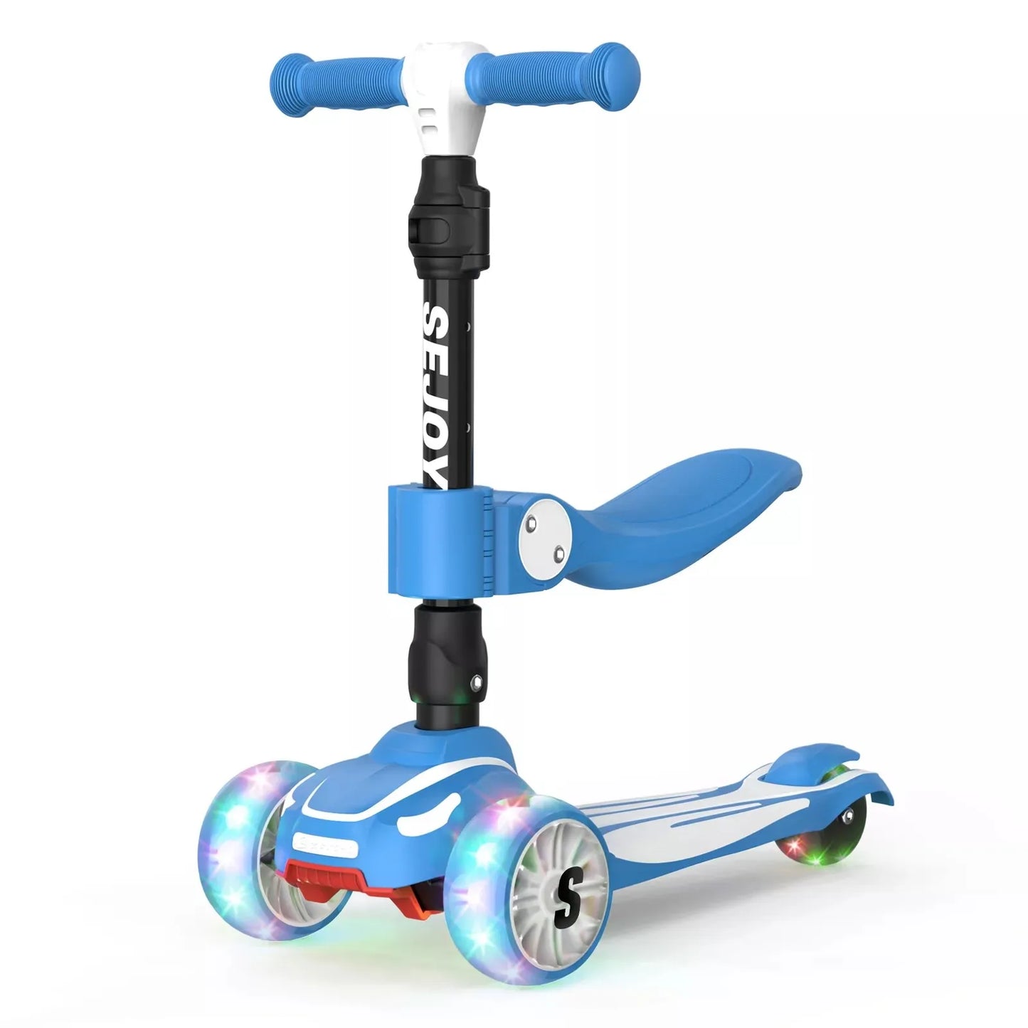 Outdoor Toddler Kick Scooter w/Adjustable Height Handlebars