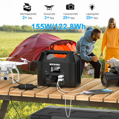 Battery Solar Generator & 150W Portable Power Station