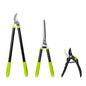 3-Piece Loppers, Hedge Clippers & Pruners Set, Heavy-Duty Garden Tools for Tree & Shrub Care, Branch Cutter & Tree Trimmer