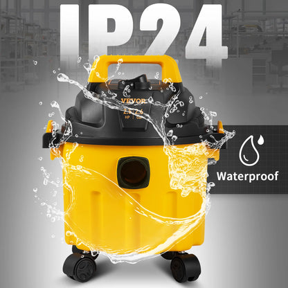 3-in-1 Portable Wet/Dry Shop Vacuum, 2.6-Gallon