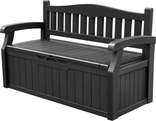 80 Gallon Lockable Storage Bench Deck Box