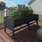 6'x3'x2' Raised Outdoor Garden Bed  w/Detachable Liner