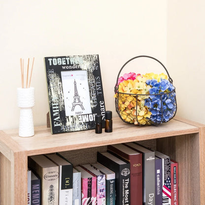 Brown Chicken Wire Storage Basket