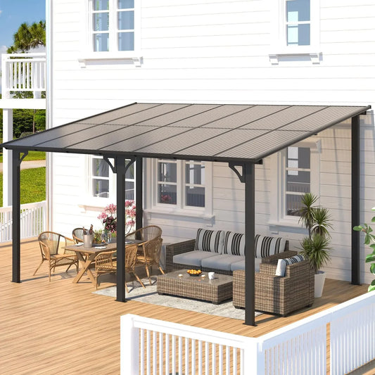 14'X10' Hard Top Gazebo Pergola For Patio