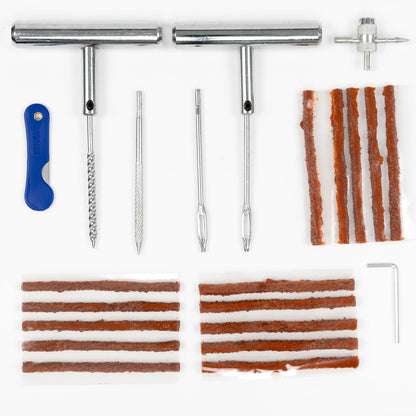 Portable, Easy Car Tire Repair Kit 23Pcs