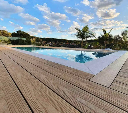 Wood Plastic Composite Outdoor Deck Flooring
